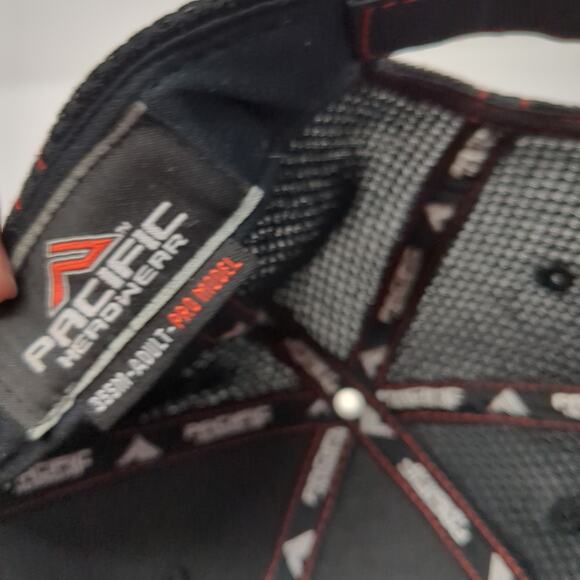 Kokabow Fishing Tackle Meridian Idaho Baseball Cap Black OS Pacific Headwear - Picture 9 of 11